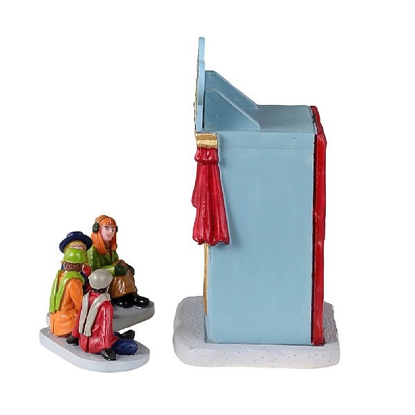  Lemax Puppet Theatre Set Of 3