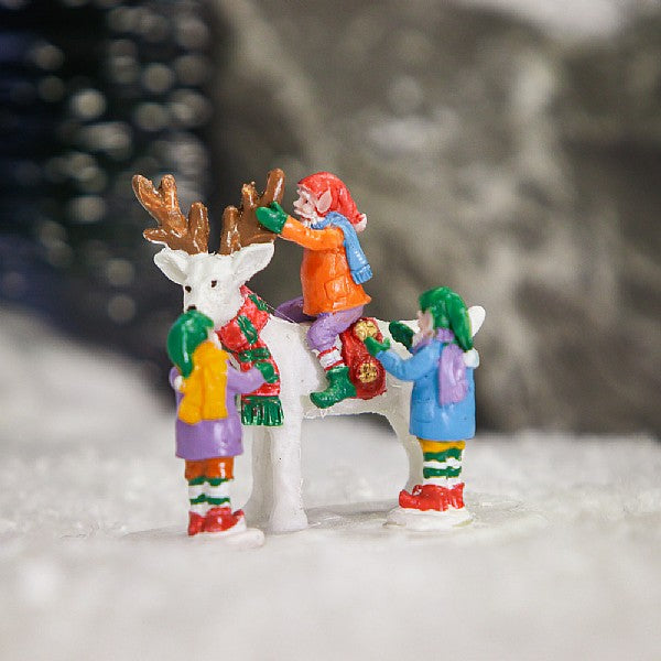  Lemax Reindeer Snowman