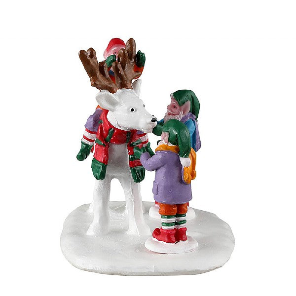  Lemax Reindeer Snowman