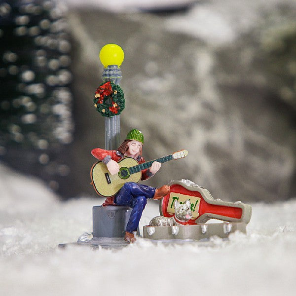  Lemax Downtown Busker