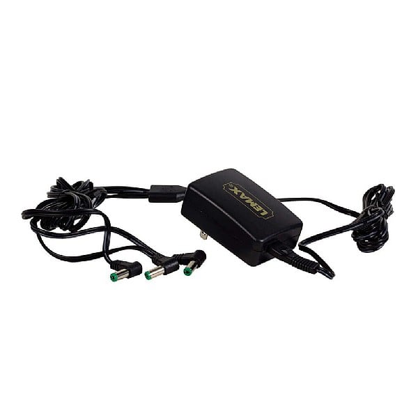  Lemax Power Adaptor 4.5V Black 3-Output Changeable Plug: Uk