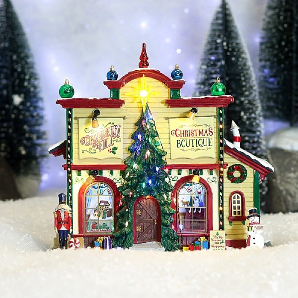  Lemax Cranberry Hill Christmas Boutique (4.5V)