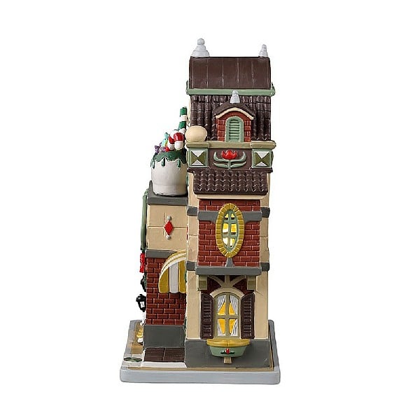  Lemax St. Nick's Wooden Shoe Shop