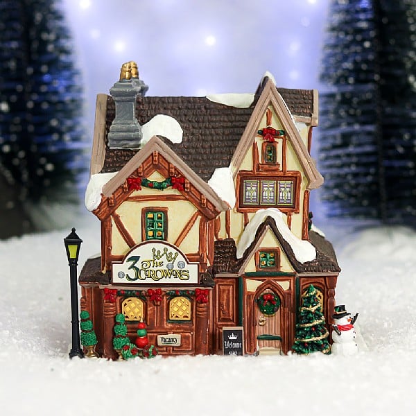  Lemax The 3 Crowns Inn