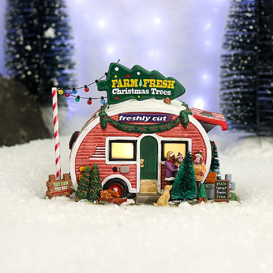  Lemax Farm Fresh Christmas Trees