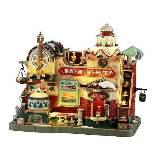  Lemax Christmas Cake Factory