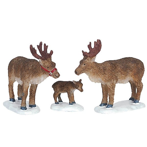  Lemax Reindeer - (Set Of 3)