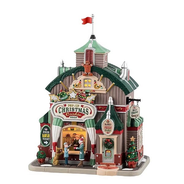  Lemax Pop-Up Christmas Cookie Shop