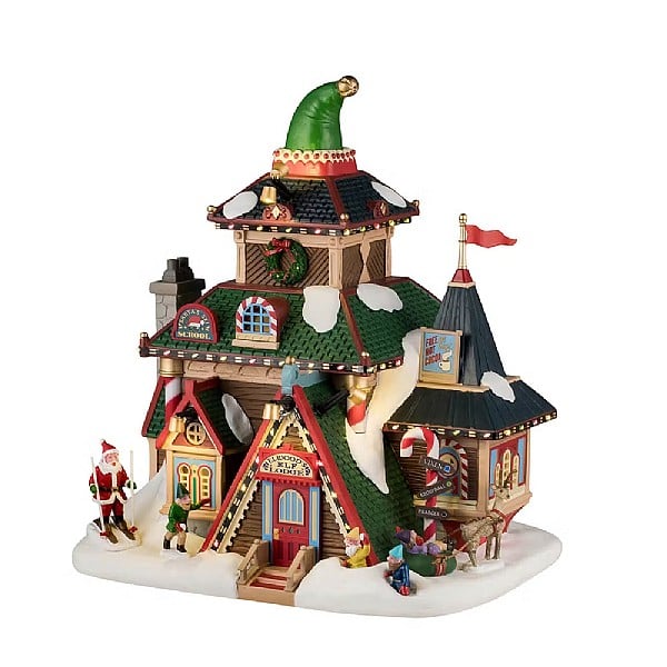  Lemax Elwood's Elf Lodge