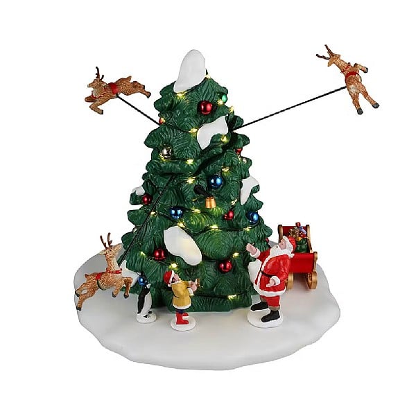  Lemax Reindeer Races