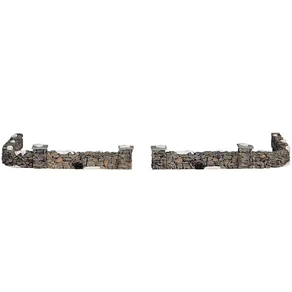  Lemax Colonial Stone Wall (Set Of 10)