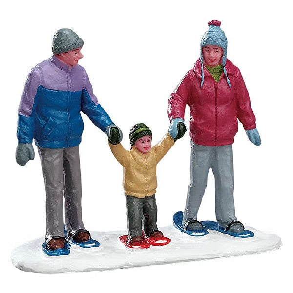  Lemax Snowshoe Family