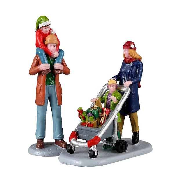  Lemax Family Holiday Shopping Spree