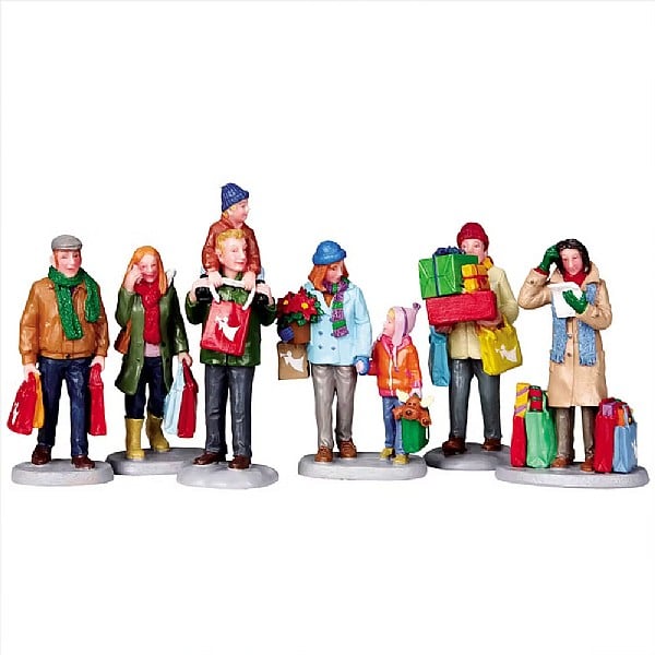  Lemax Holiday Shoppers (Set Of 6)