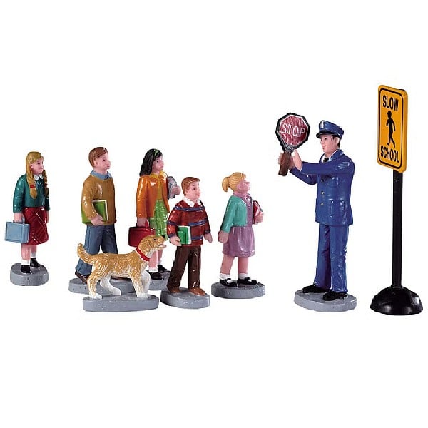  Lemax The Crossing Guard (Set Of 8)