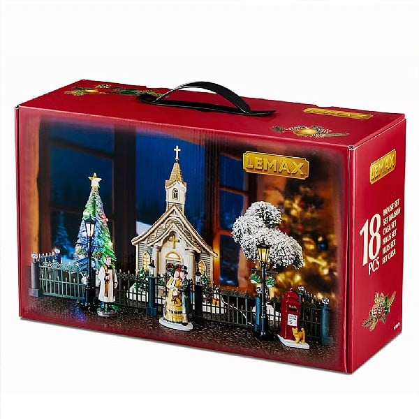  Lemax Small Town Church Set