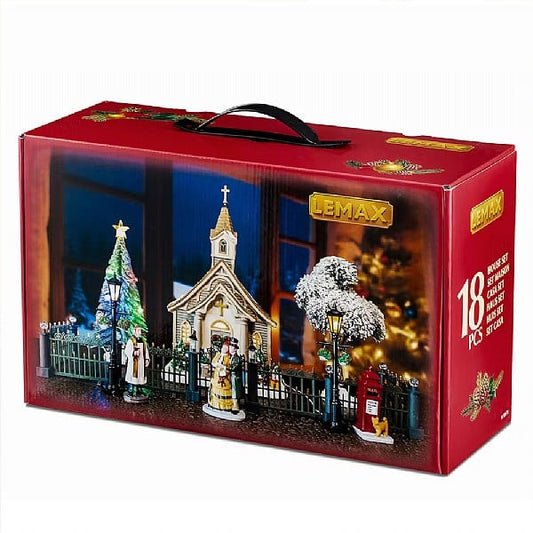  Lemax Small Town Church Set