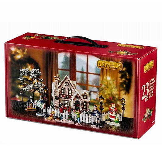  Lemax White Christmas Set