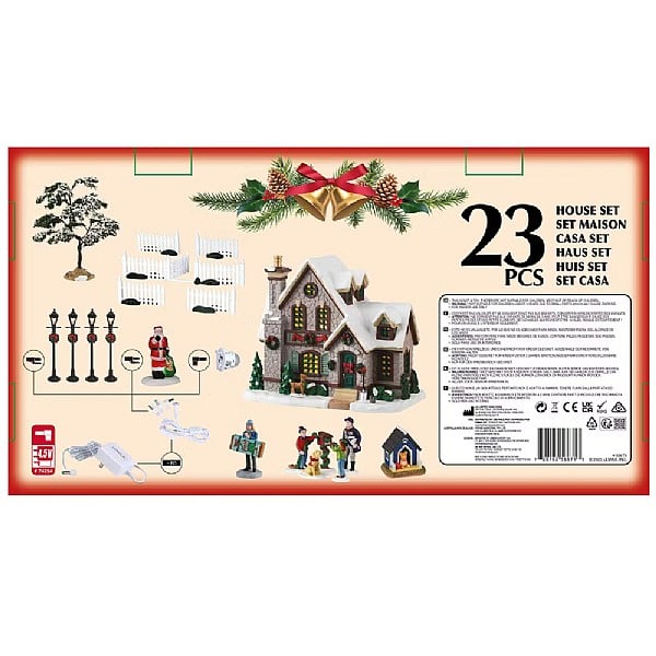  Lemax White Christmas Set