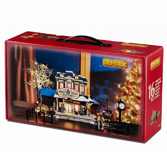  Lemax Holly Jolly Junction Set