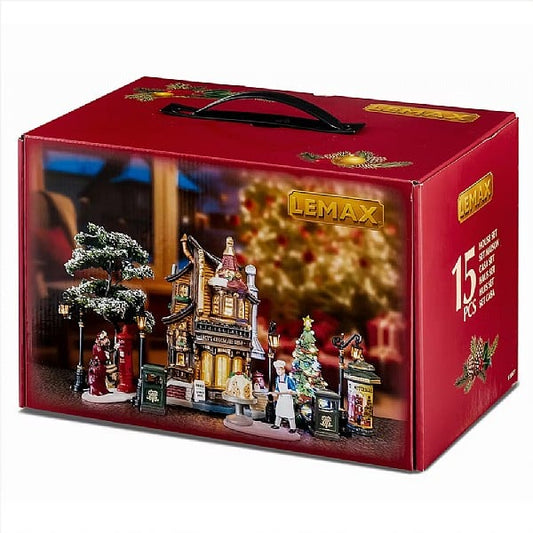  Lemax Lucy's Chocolate Shop Set