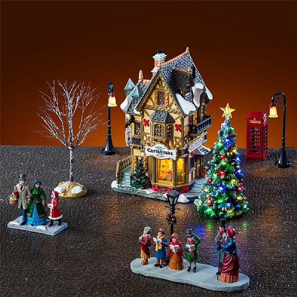  Lemax Tannenbaum Christmas Shoppe Set