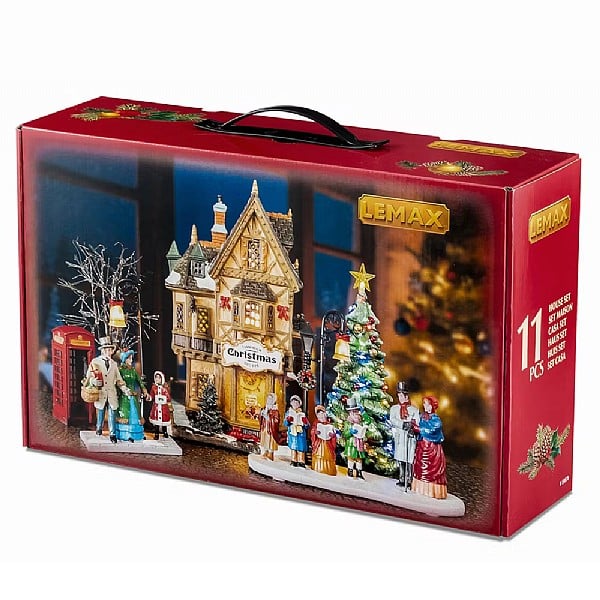  Lemax Tannenbaum Christmas Shoppe Set