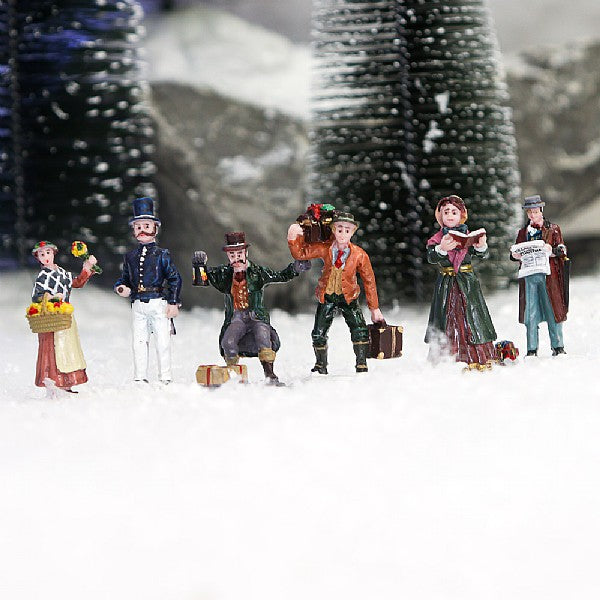  Lemax Townsfolk Figurines (Set Of 6)