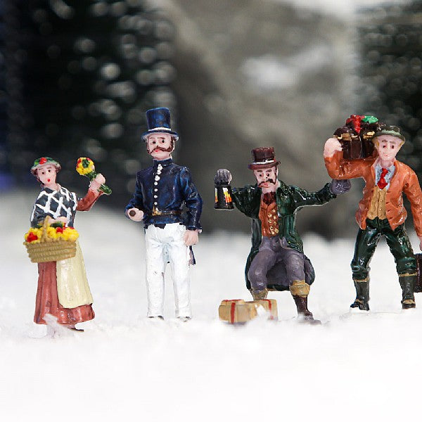 Lemax Townsfolk Figurines (Set Of 6)