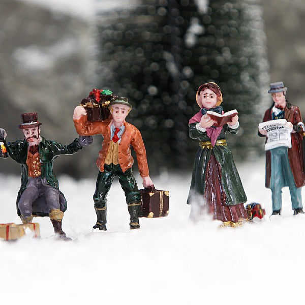  Lemax Townsfolk Figurines (Set Of 6)