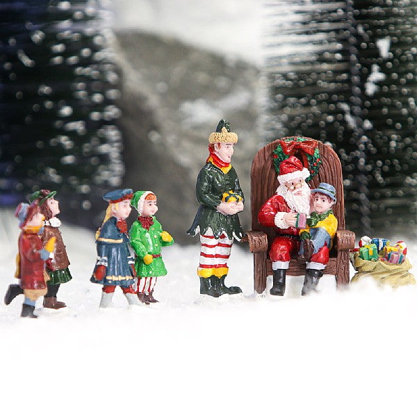  Lemax Visiting Santa (Set Of 3)