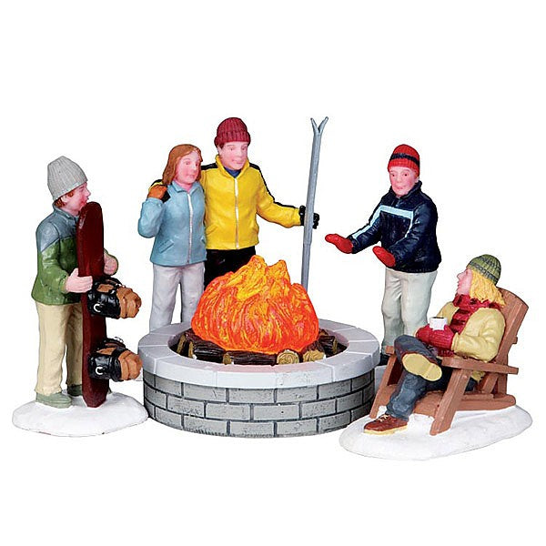  Lemax Fire Pit (Set Of 5)
