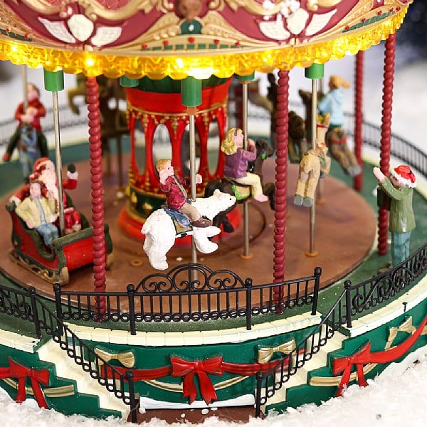  Lemax Santa Carousel