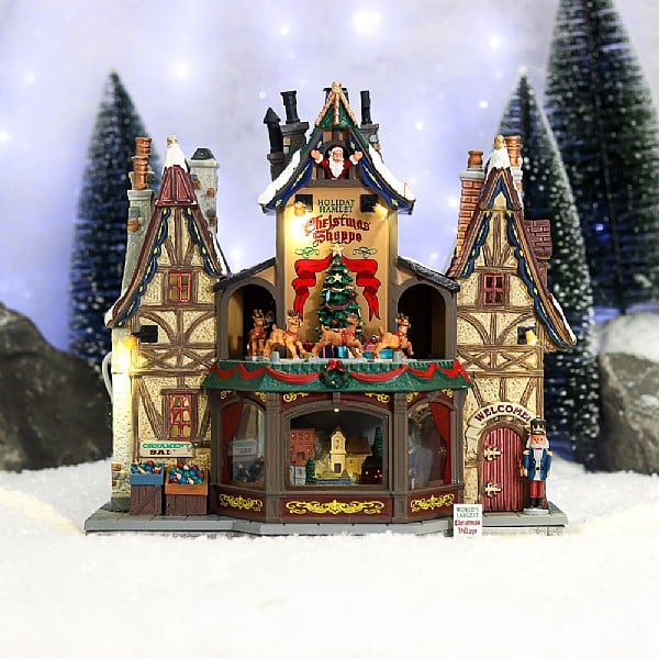  Lemax Holiday Hamlet Christmas Shoppe