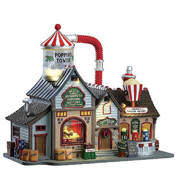  Lemax Bell's Gourmet Popcorn Factory