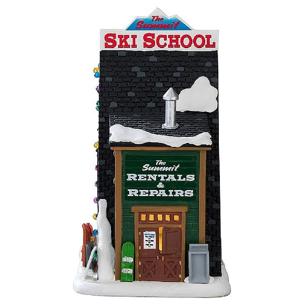  Lemax The Summit Ski School
