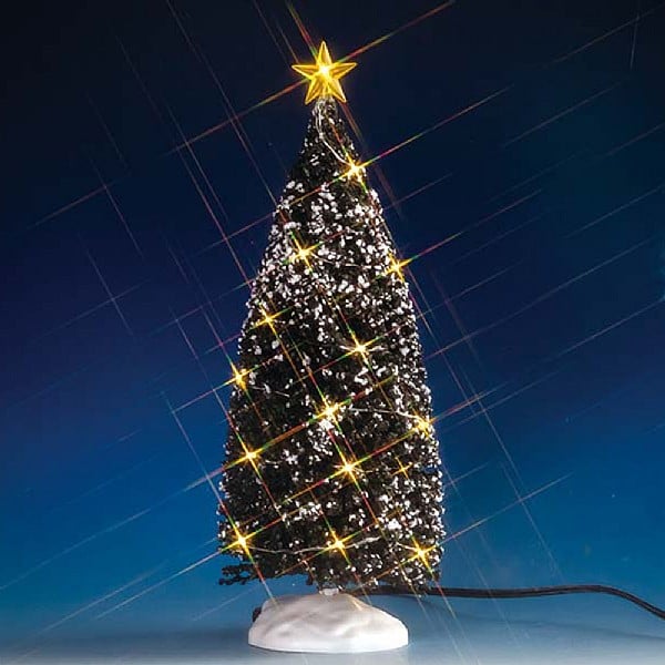  Lemax Evergreen Tree With 24 Clear Lights
