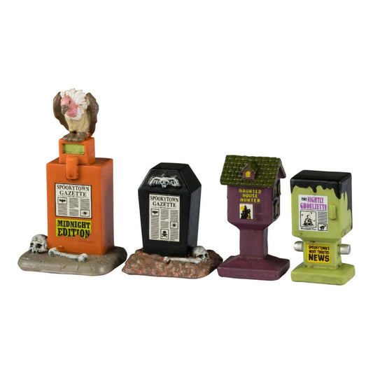  Lemax - Spooky Town - Spookytown Gazette