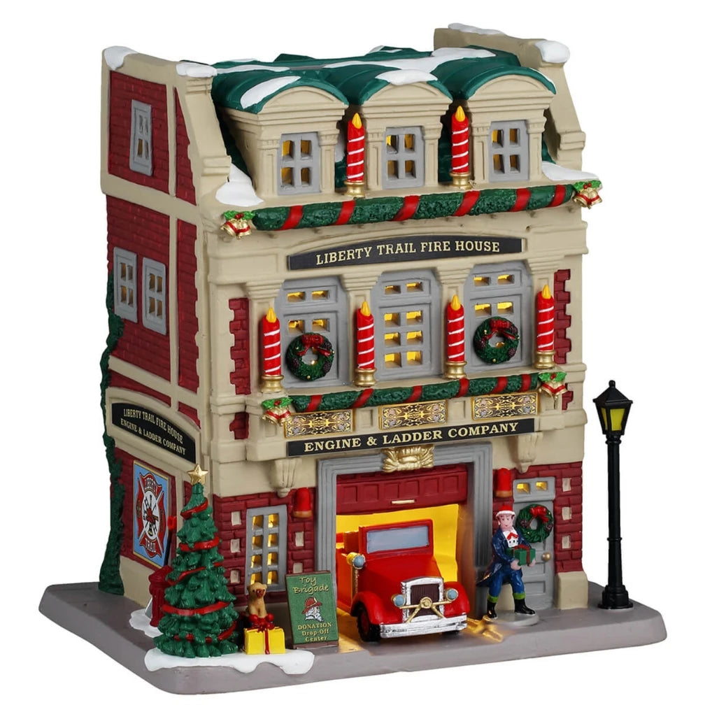 Lemax - Liberty Trail Fire House