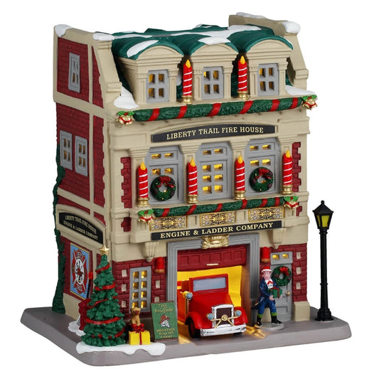  Lemax - Liberty Trail Fire House
