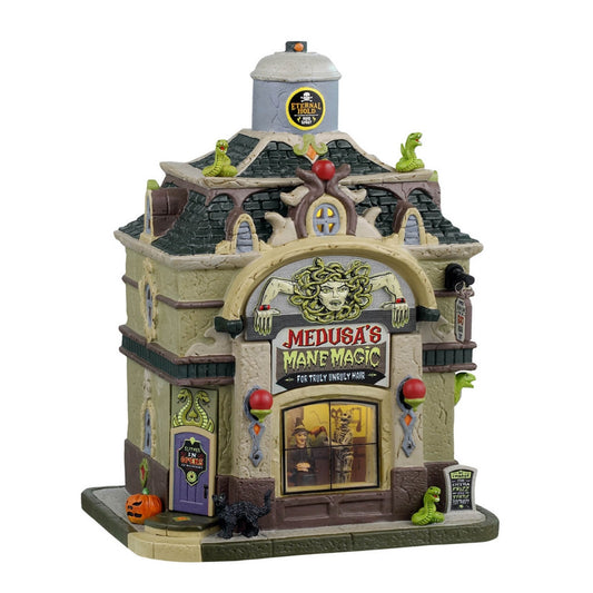  Lemax - Spooky Town - Medusas Mane Magic