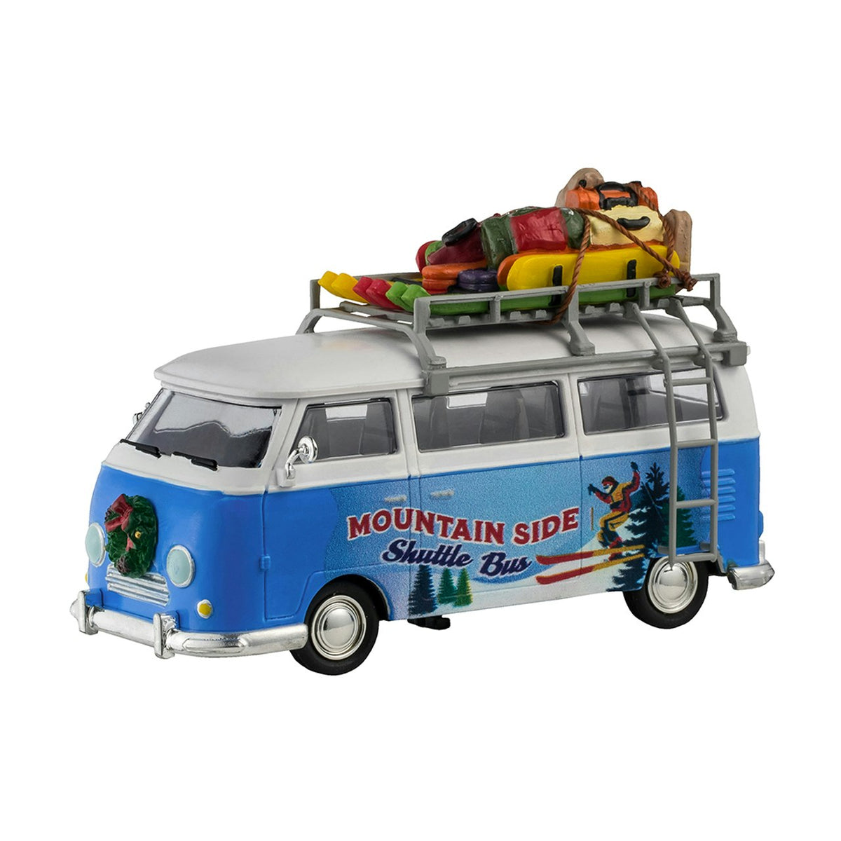 Lemax Mountainside Shuttle Bus - Ski Van