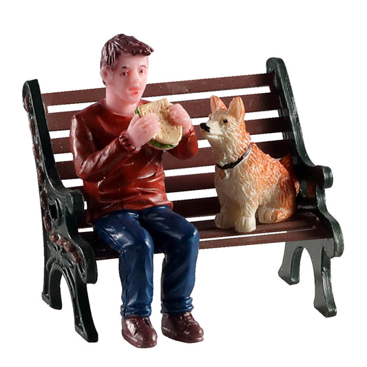 Lemax Lunchbreak Buddy Figurine