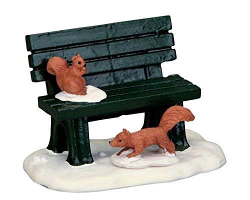 Lemax Park Bench In Winter