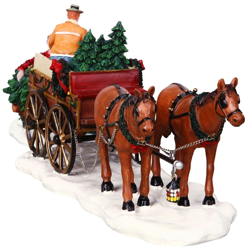 Lemax Christmas Tree Wagon