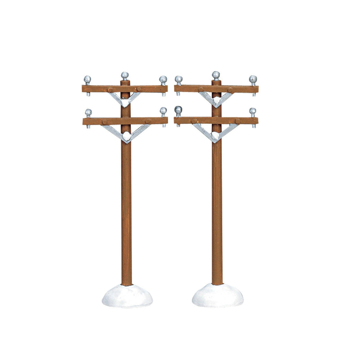 Lemax Set Of 2 Telephone Poles