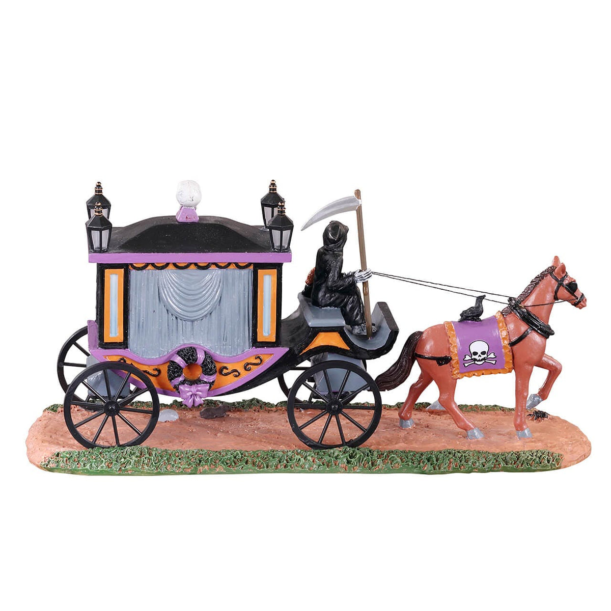 Lemax Spooky Victorian Hearse