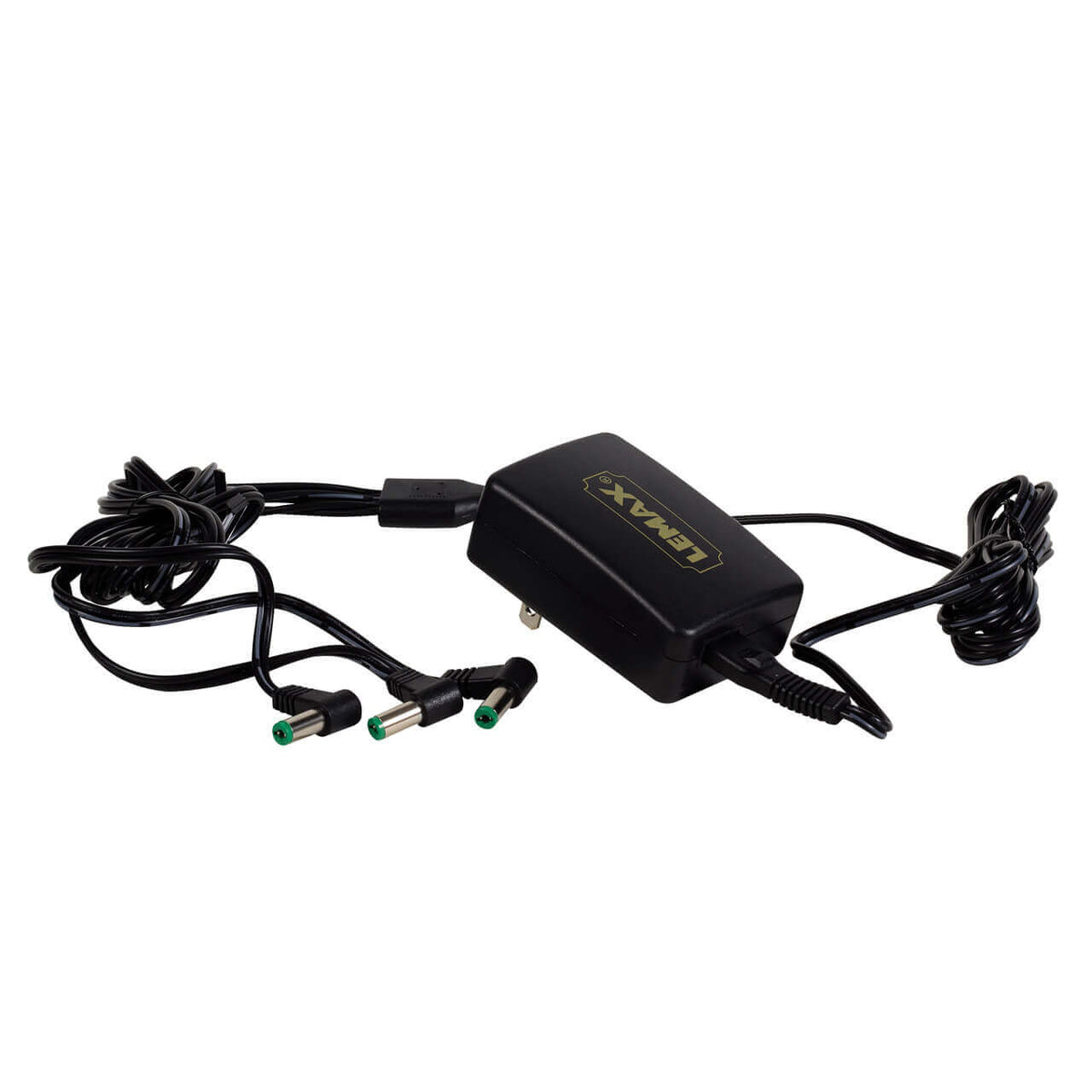 Lemax 4.5V 3-Output Adapter Black Power Plug