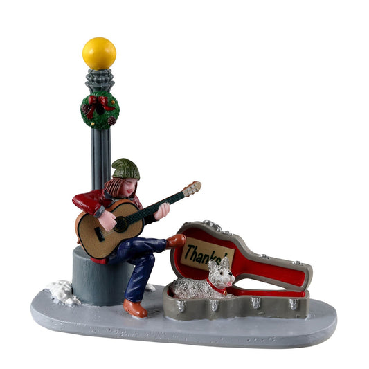 Lemax Downtown Busker