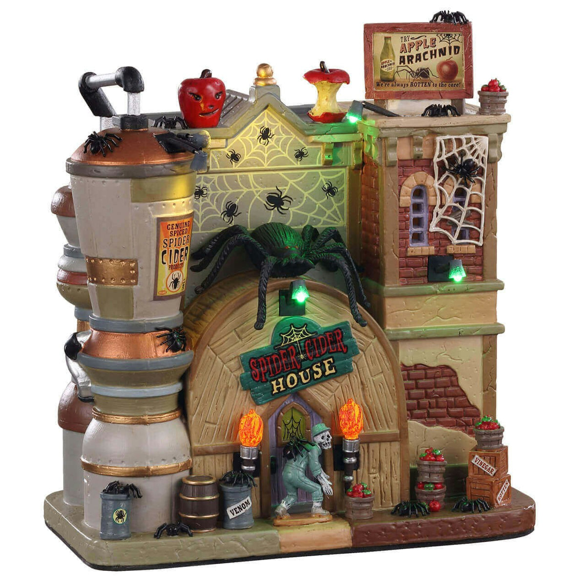 Lemax Spider Cider House